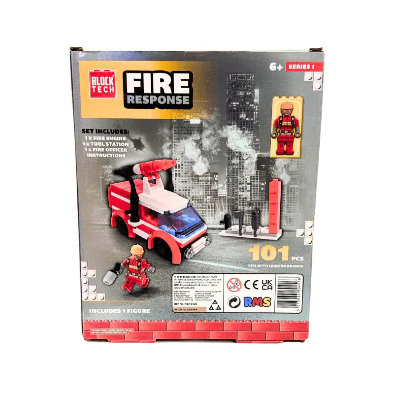 PoundFun Building Toys Block Tech Fire Response 101pcs