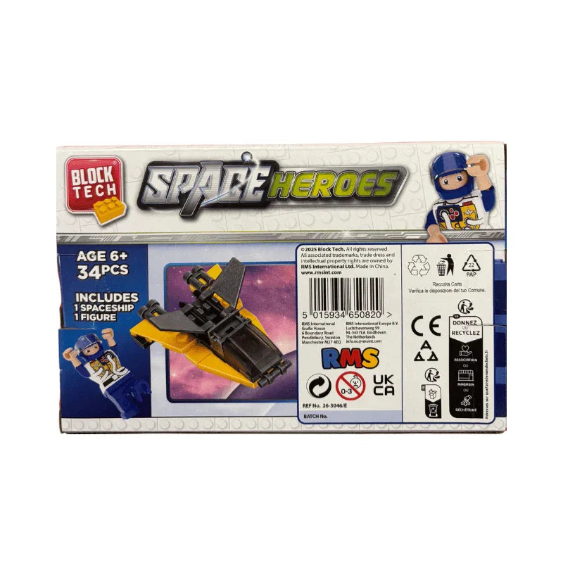 PoundFun Building Toys Mini Block Tech Space Heroes