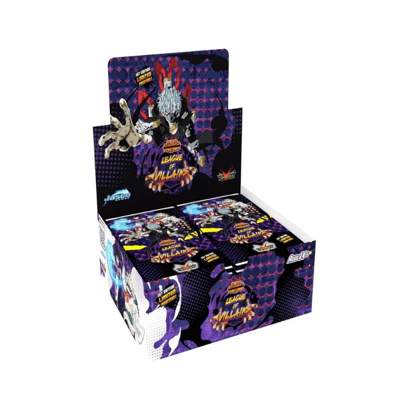 PoundFun Card Games My Hero Academia Collectible Card Game Series 4: League of Villains Booster Pack