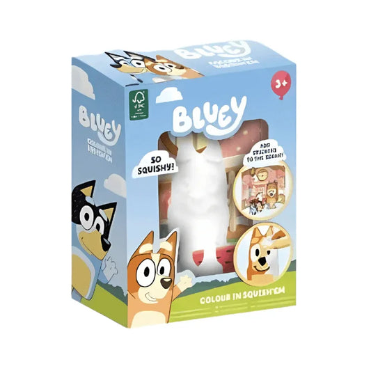 PoundFun Sensory Toys Bluey Colour Your Own Squish'Em - Bingo