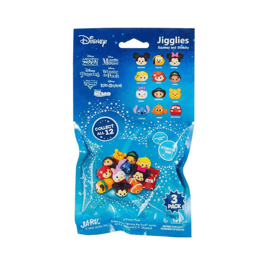 PoundFun Sensory Toys Disney Jigglies Squishy & Stretchy Toy 3 Pack