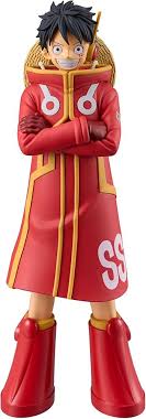 Purple Anime Action figure One Piece DXF Egg Head Monkey.D.Luffy the grand line series
