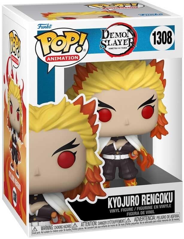 Purple Anime B-STOCK FUNKO POP ANIMATION: DEMON SLAYER- RENGOKU