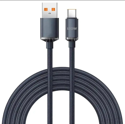Purple Anime black USB Type C Charger