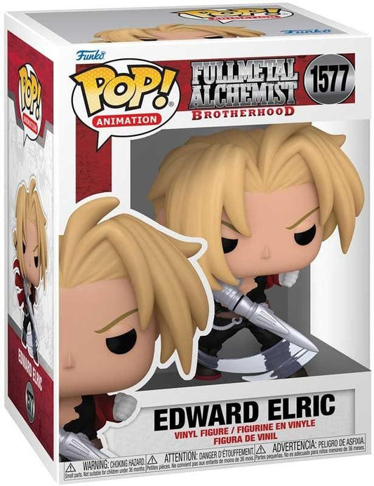 Purple Anime Funko Pop FUNKO POP ANIMATION: FMA:B - E ELRIC W/BLADE