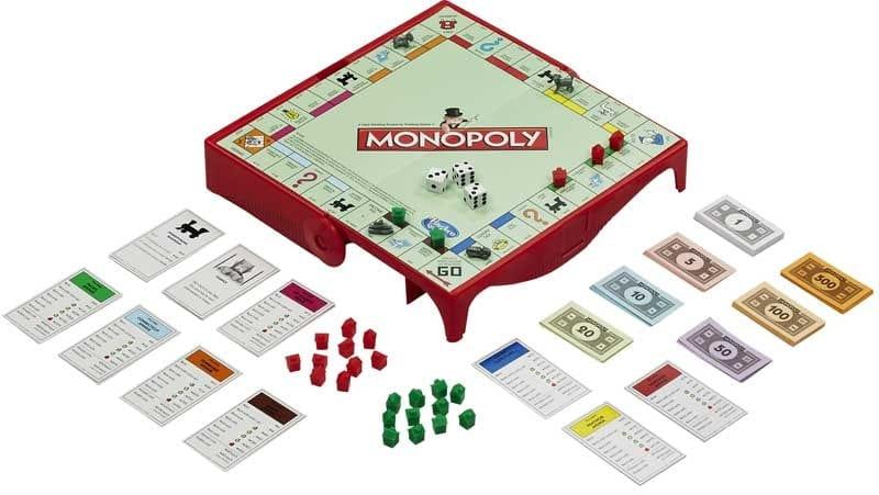 Purple Anime MONOPOLY GRAB AND GO
