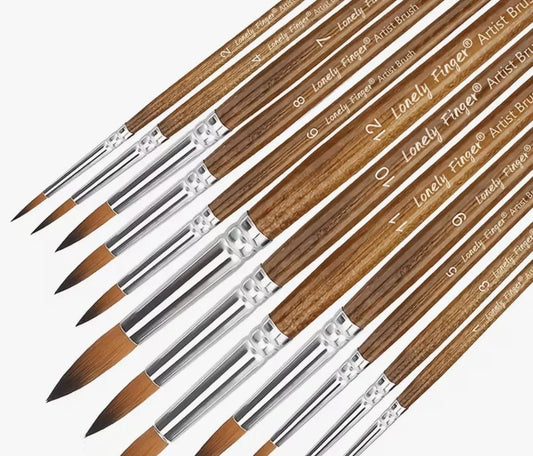 Purple Anime Paint Brush Paint Brushes Set