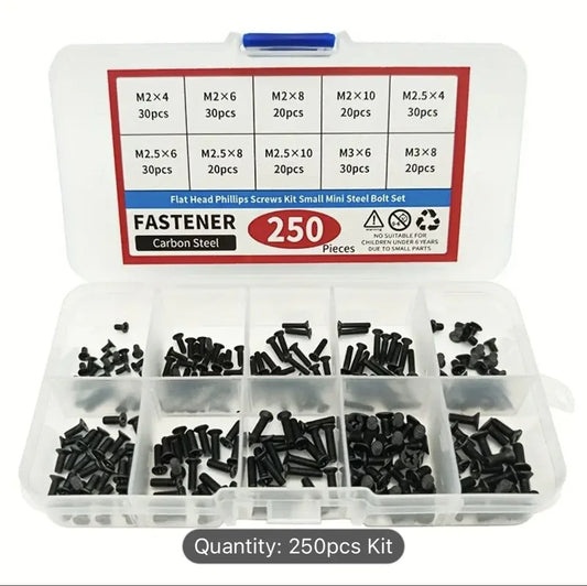 Purple Anime Pc Electronic Phillips screw set Aimunok 250pc
