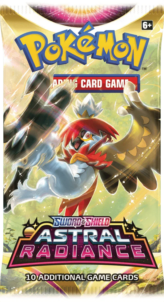 Purple Anime Pokémon Astral Radiance Booster PACK
