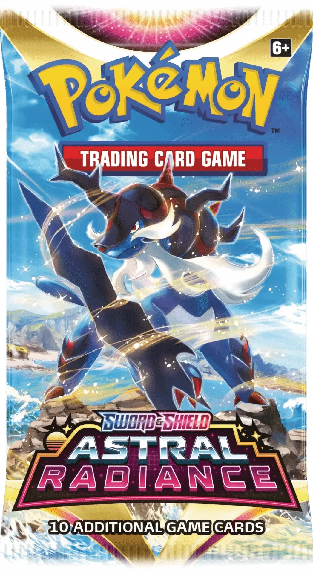 Purple Anime Pokémon Astral Radiance Booster PACK