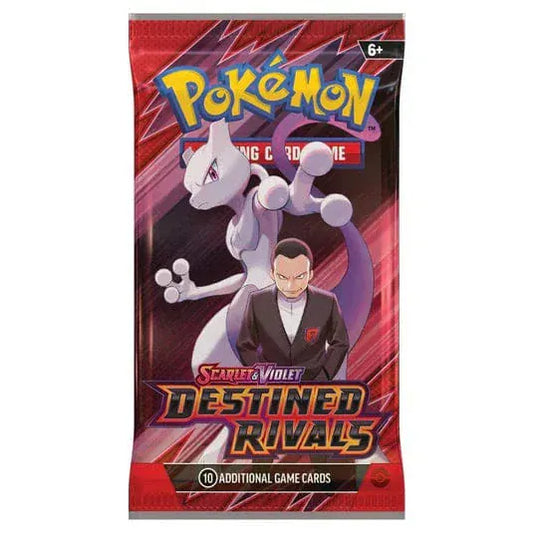 Purple Anime Pokemon TCG Scarlet and Violet - Destined Rivals booster box