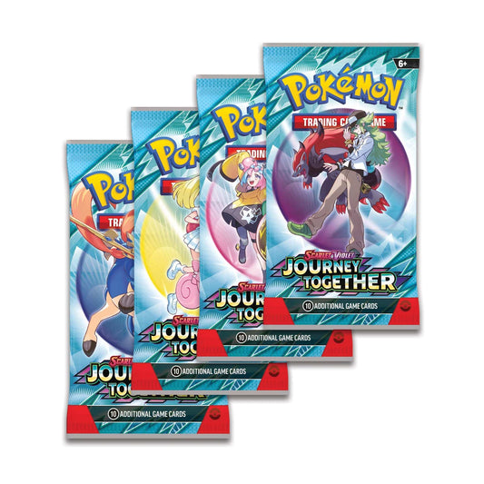 Purple Anime Pokémon TCG Scarlet & Violet – Journey Together Enhanced Booster Pack