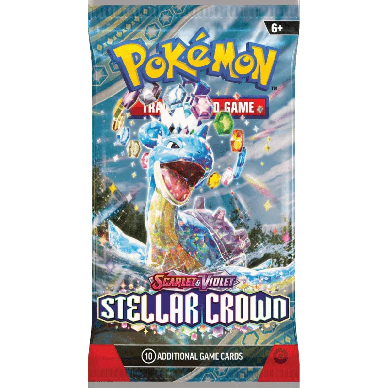 Purple Anime Pokémon TCG Scarlet & Violet – Stellar Crown Booster