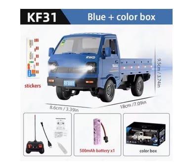Purple Anime rc car Blue Scale RC Japanese Mini truck