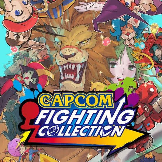 Purple Anime Video Game capcom fighting collection switch