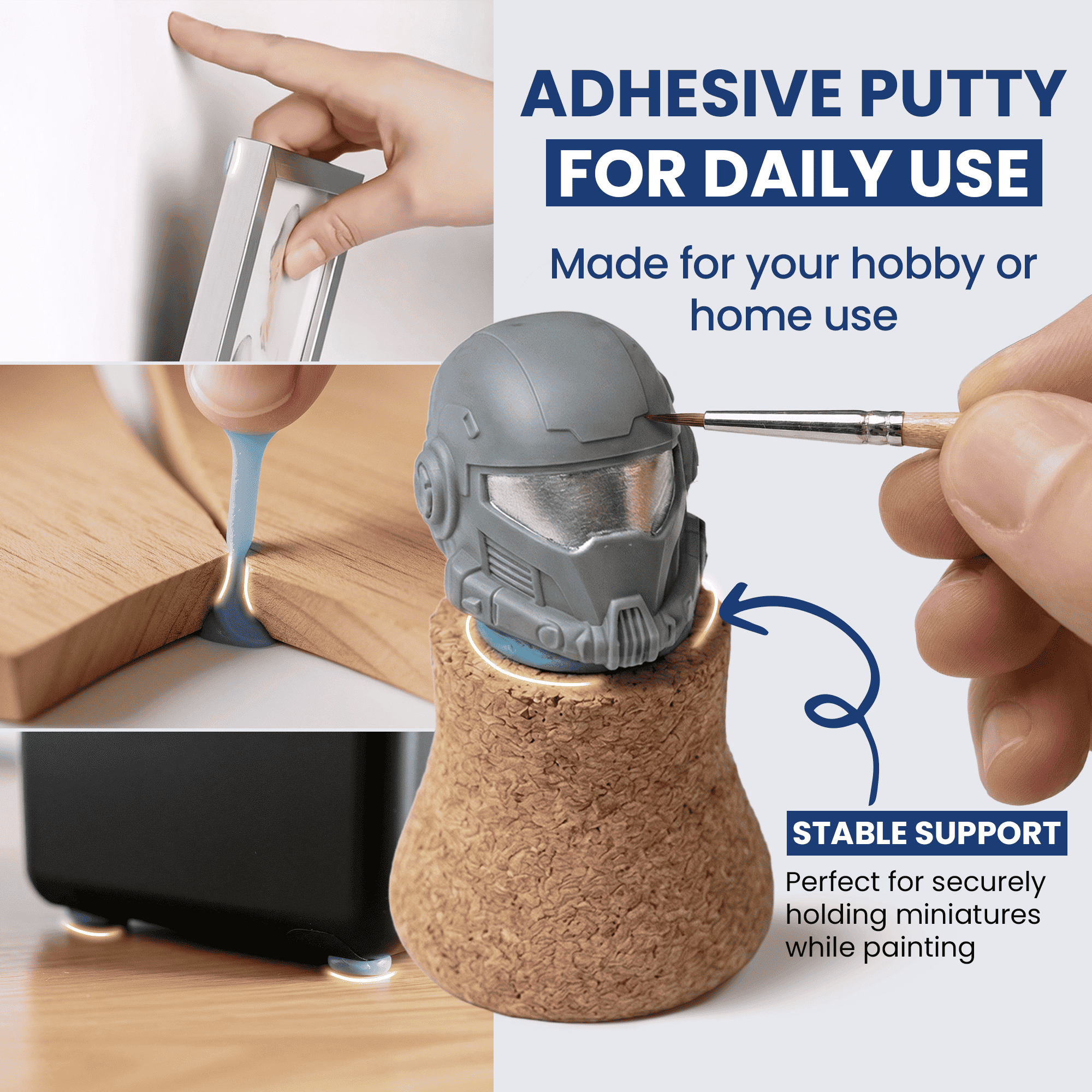 Putty Flexi Putty 75g – Blue Reusable Adhesive for Models & Miniatures 5061001182749