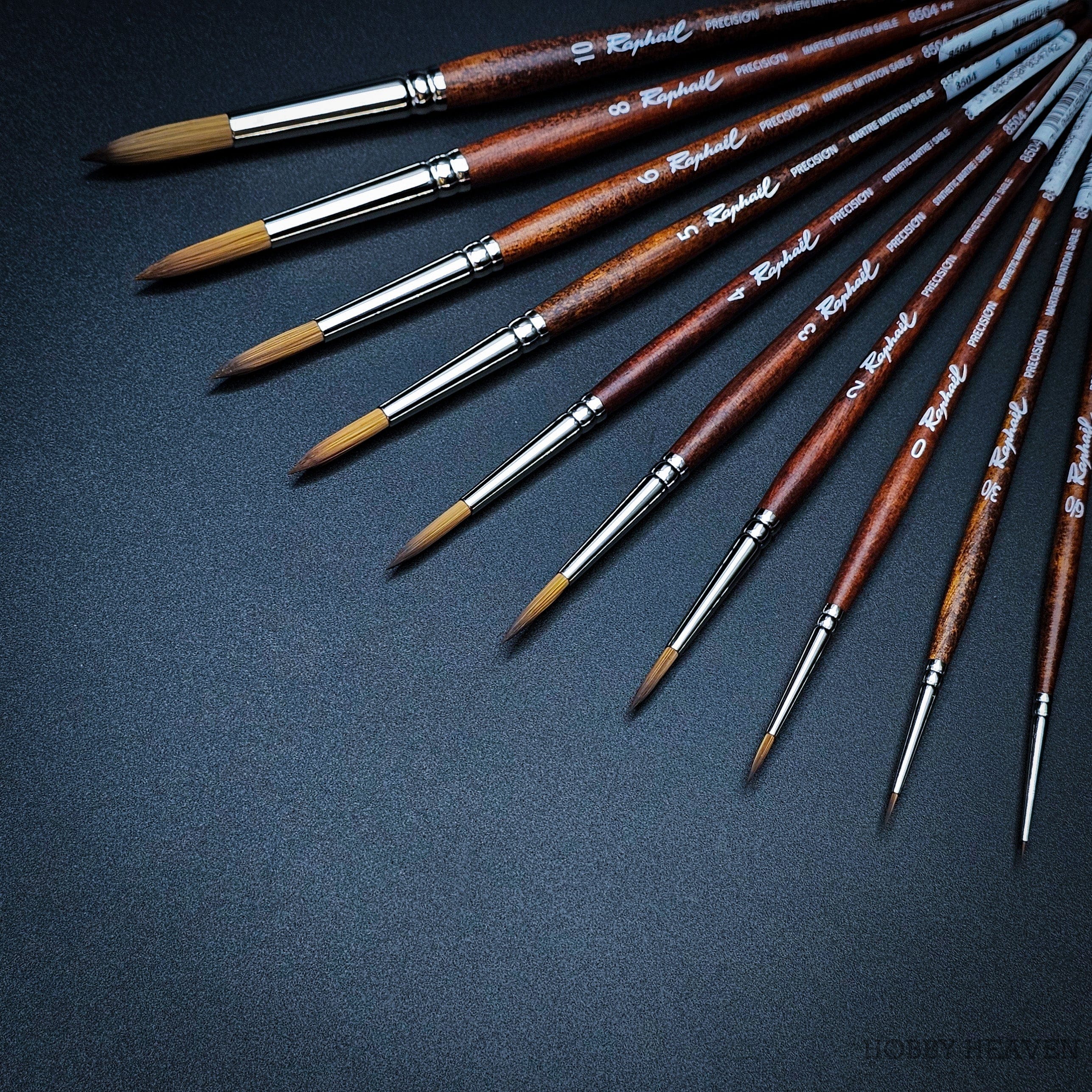 Brush Raphael Precision 8504 — Synthetic Round