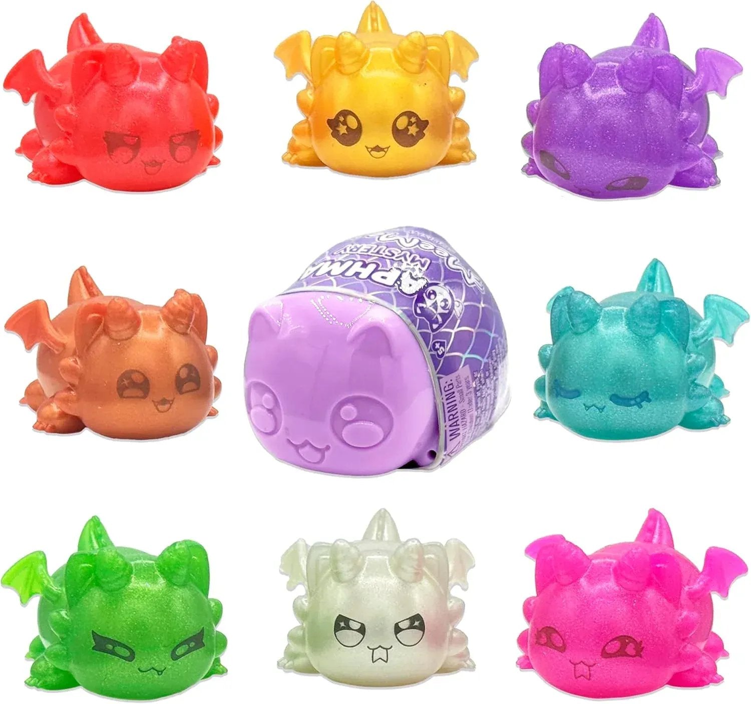 Rooleo Aphmau MeeMeow Squishy Dragon Figure Mystery Capsule