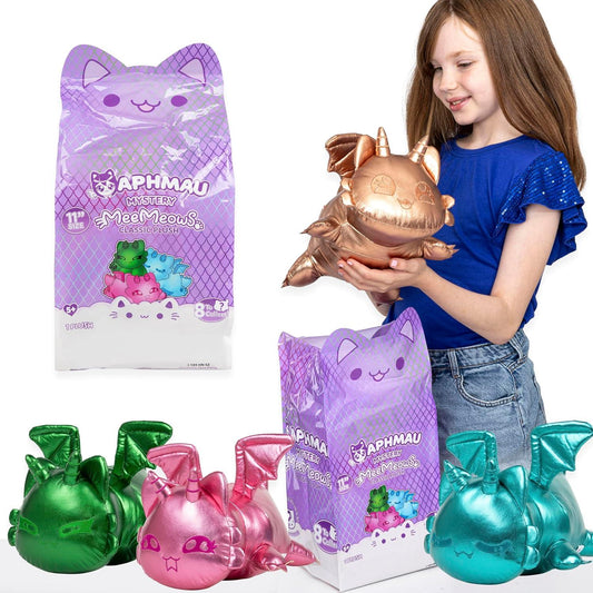 Rooleo Aphmau MeeMeows 11” Classic Mystery Plush, Dragon