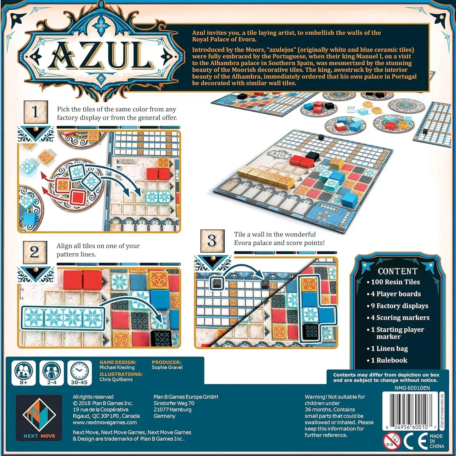 Rooleo Azul Board Game