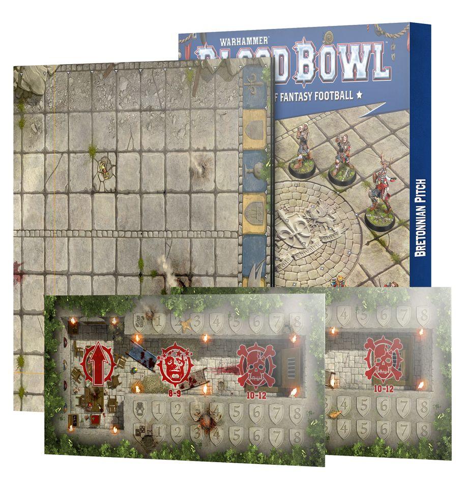 Rooleo Bretonnian Pitch: Double-sided Pitch and Dugouts