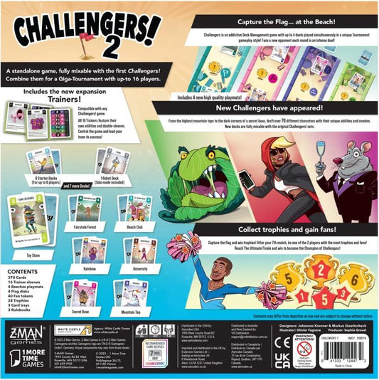 Rooleo Challengers! Beach Cup Board Game