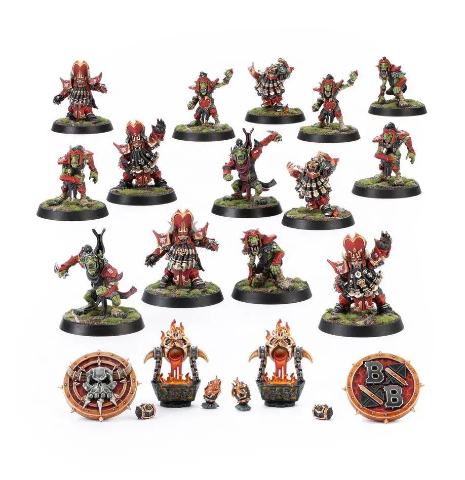 Rooleo Chaos Dwarf Blood Bowl Team: The Zharr-Naggrund Ziggurats