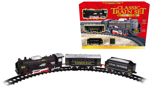 Rooleo Classic Train Set In Colour Box