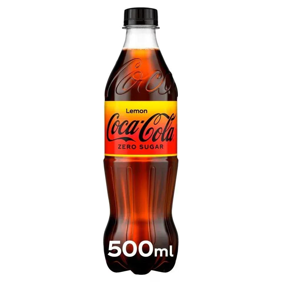Rooleo Coke Zero - Lemon 500ml