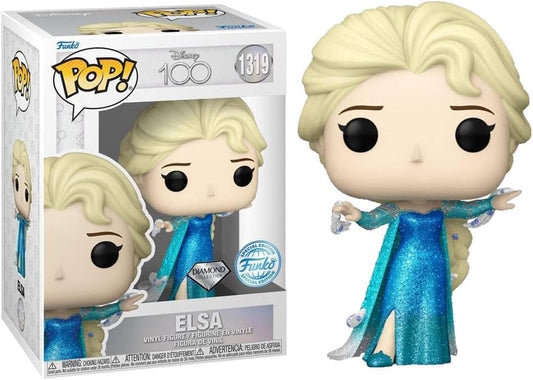 Rooleo Funko Pop! Frozen - Elsa Disney 100th Diamond Glitter Collection