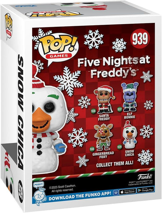 Rooleo Funko Pop! Games: Five Nights At Freddy's (FNAF) - Holiday Snow Chica