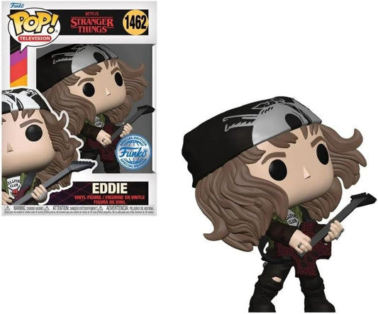 Rooleo Funko POP! TV: Stranger Things - Hunter Eddie With Guitar - Metallic