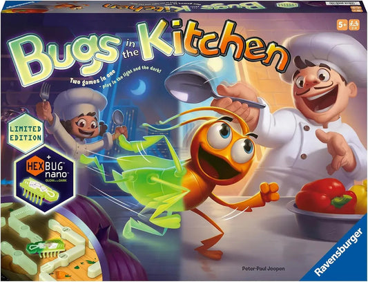 Rooleo Glow in the Dark Bugs in the Kitchen Board Game