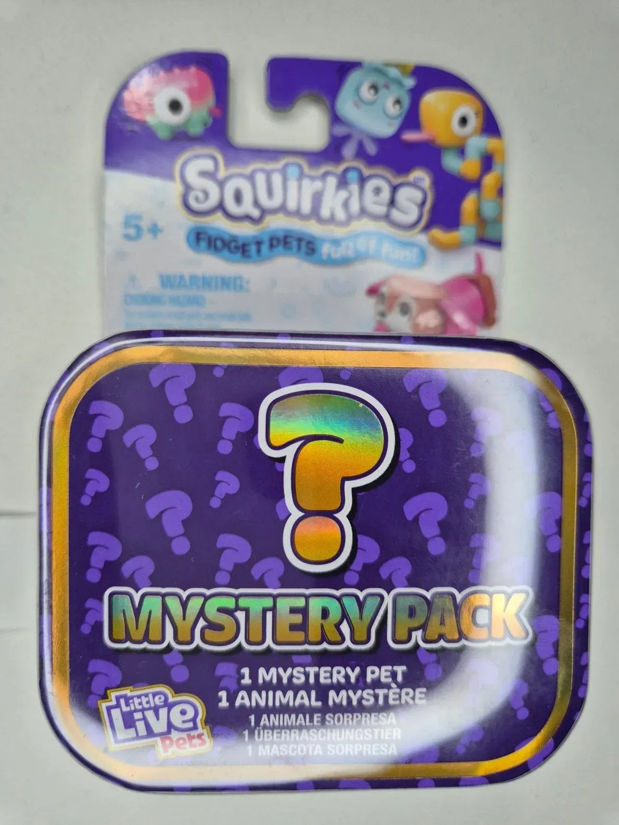 Rooleo GOLDEN MONKEY? - Mystery Box Little Live Pets Squirkies