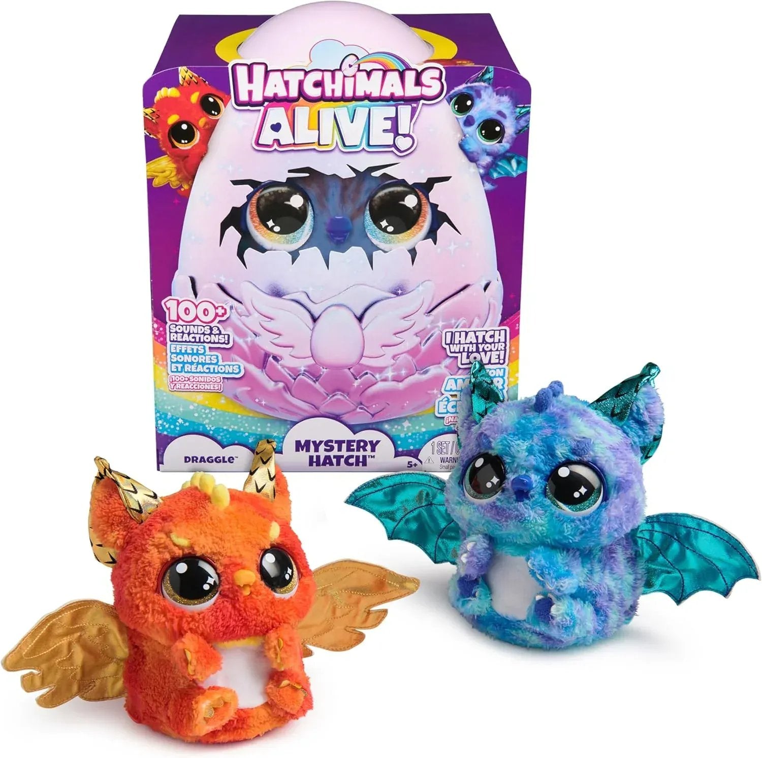 Rooleo Hatchimals Alive, Mystery Hatch Draggle