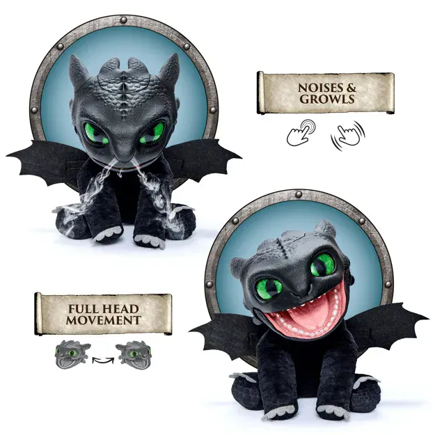 Rooleo HTTYD Toothless Puppetronic By RealFX