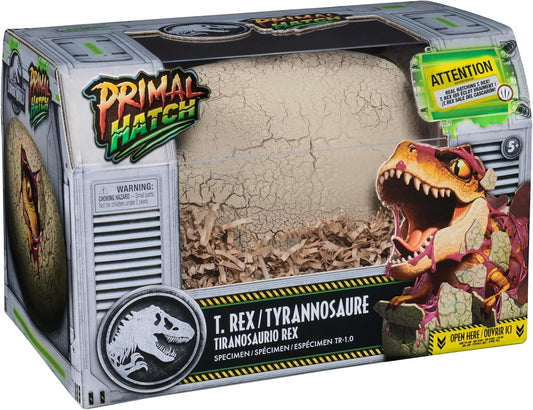 Rooleo Jurassic World Primal Hatch Interactive Toy Dinosaur & Egg