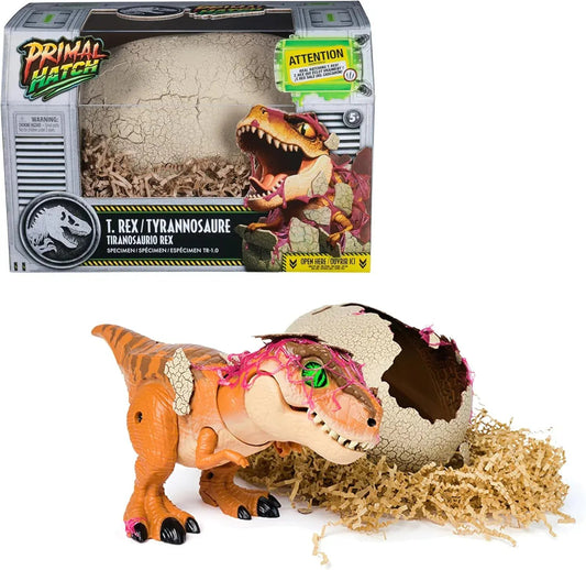 Rooleo Jurassic World Primal Hatch Interactive Toy Dinosaur & Egg