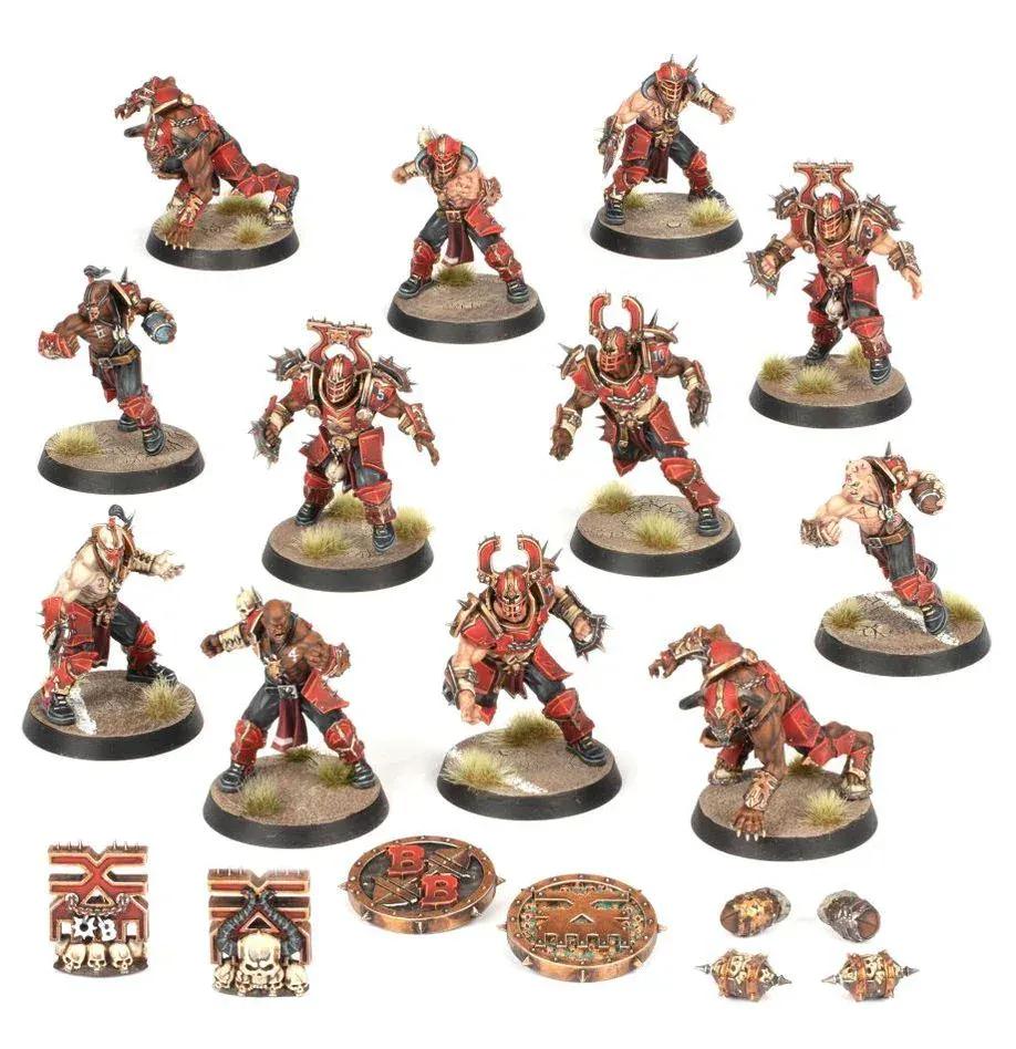 Rooleo Khorne Blood Bowl Team - Skull-tribe Slaughterers