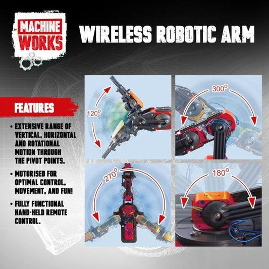 Rooleo Machine Works Wireless Robotic Arm