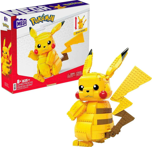 Rooleo MEGA Pokemon Action Figure, Jumbo Pikachu