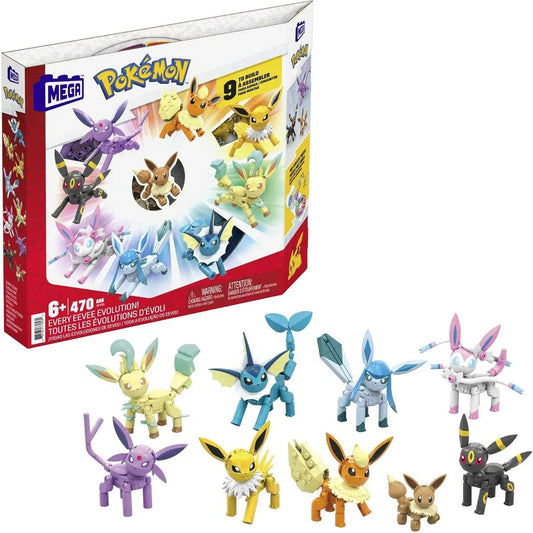 Rooleo MEGA Pokemon Building Set - Eevee Evolution