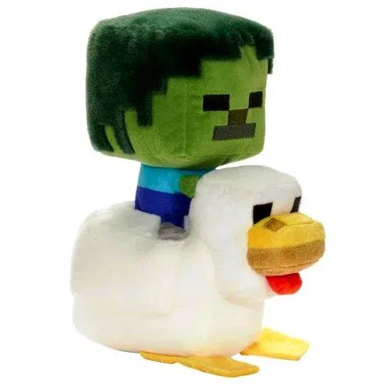 Rooleo Minecraft 20cm Chicken Jockey Deluxe Plush