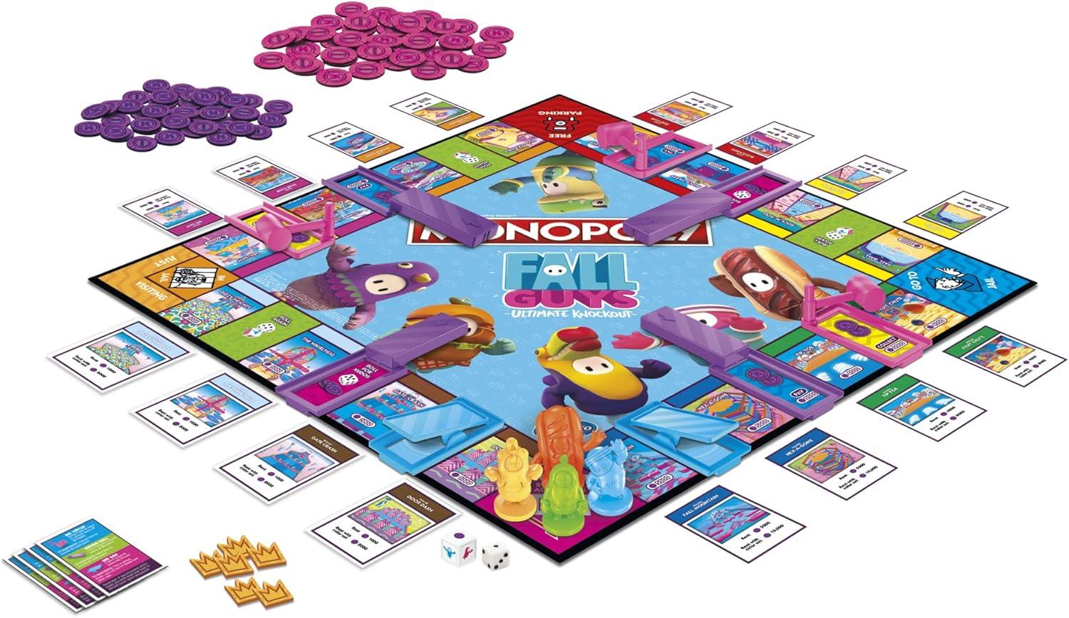 Rooleo MONOPOLY Fall Guys Ultimate Knockout Edition