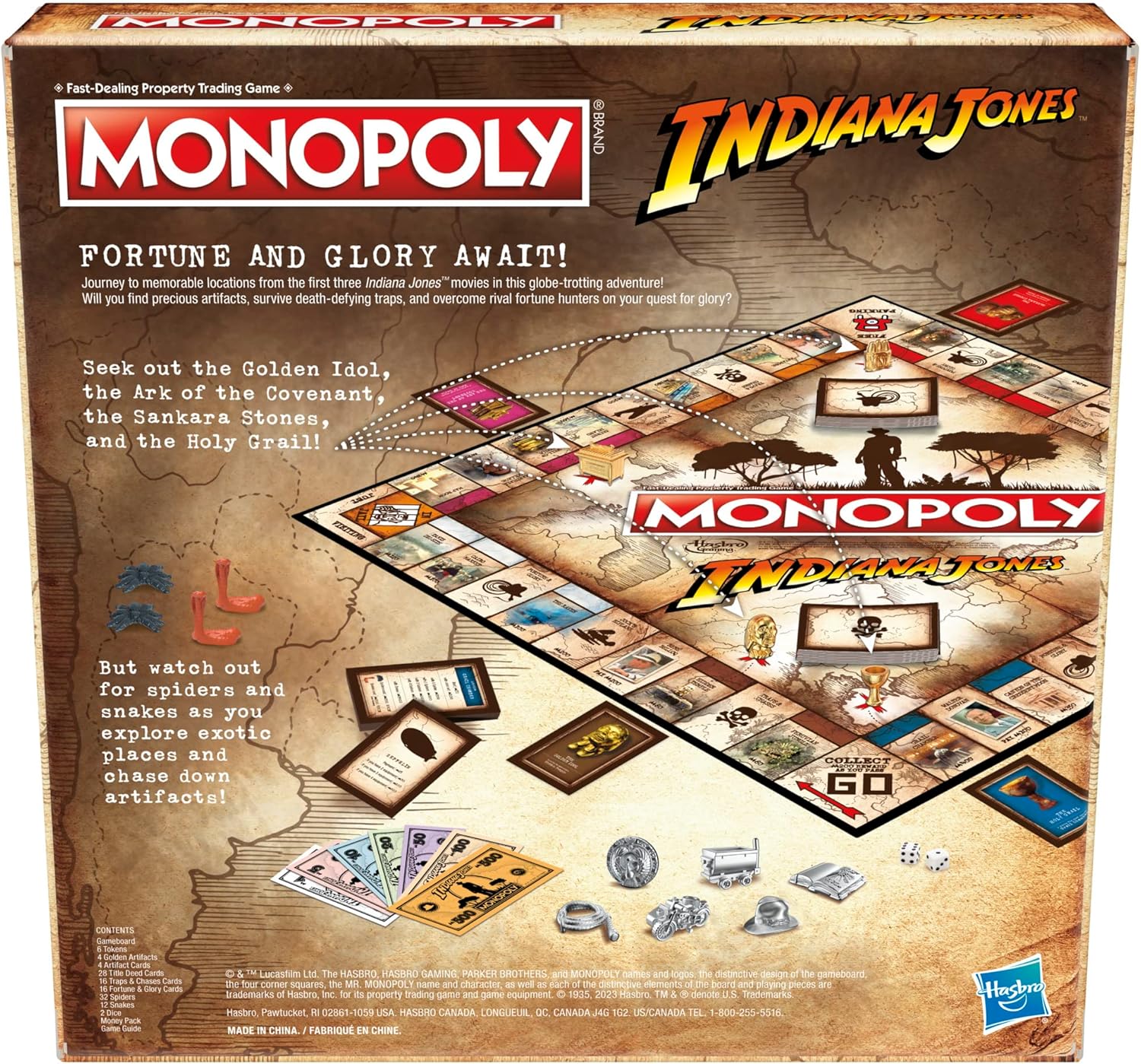 Rooleo Monopoly Indiana Jones