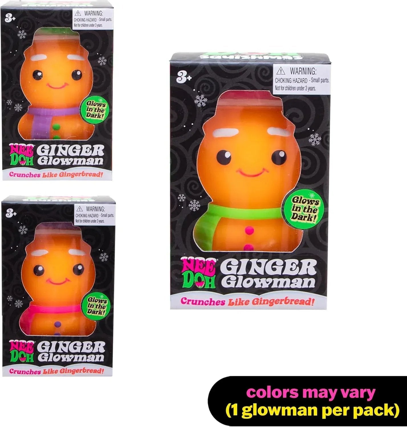 Rooleo NeeDoh Ginger Glowman