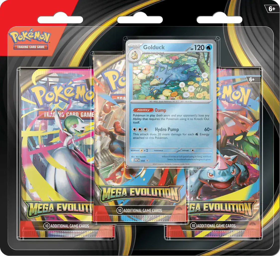 Rooleo Pokemon TCG: Mega Evolution - 3-pack