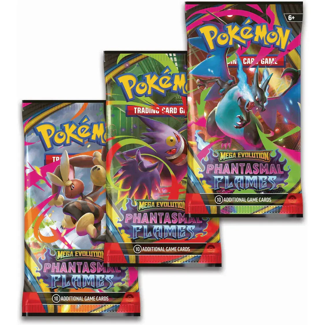 Rooleo Pokemon TCG: Mega Evolution Phantasmal Flames - 3 Pack