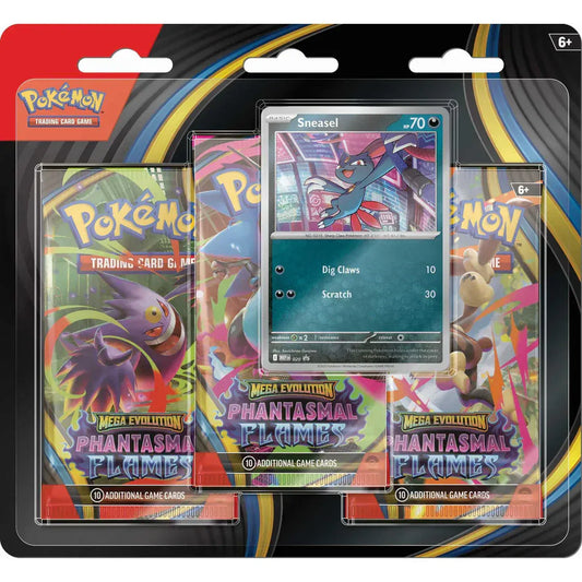 Rooleo Pokemon TCG: Mega Evolution Phantasmal Flames - 3 Pack