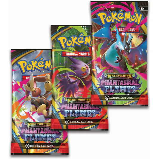 Rooleo Pokemon TCG: Mega Evolution Phantasmal Flames - Booster Pack